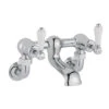 Butler & Rose Caledonia Lever Wall Mounted Bath Filler - Nickel