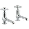 Butler & Rose Caledonia Pinch Long Nose Basin Pillar Taps - Chrome -Vado Sale Store butler rose caledonia pinch basin pillar taps