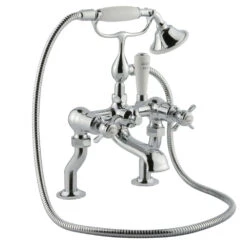Butler & Rose Caledonia Pinch Bath Shower Mixer With Shower Kit - Chrome 10 Butler & Rose Caledonia Pinch Bath Shower Mixer With Shower Kit - Chrome -Vado Sale Store butler rose caledonia pinch bath and shower mixer