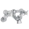 Butler & Rose Caledonia Pinch Wall Mounted Bath Filler - Nickel -Vado Sale Store butler rose caledonia pinch wall bath filler