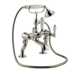 Butler & Rose Caledonia Lever Bath And Shower Mixer Tap With Shower Kit - Chrome -Vado Sale Store butler rose lever bath and shower mixer kit nickel5B15D