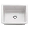 Caple Cheshire Inset Or Undermount White Ceramic Kitchen Sink - 595 X 460mm 1 Caple Cheshire Inset Or Undermount White Ceramic Kitchen Sink - 595 X 460mm -Vado Sale Store cheshire cutout