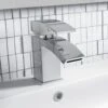 Vellamo City Waterfall Basin Mixer Tap & Waste
