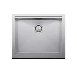 Clearwater Infinity Smart Butler Single Bowl Brushed Stainless Steel Kitchen Sink & Waste - 600 X 510mm