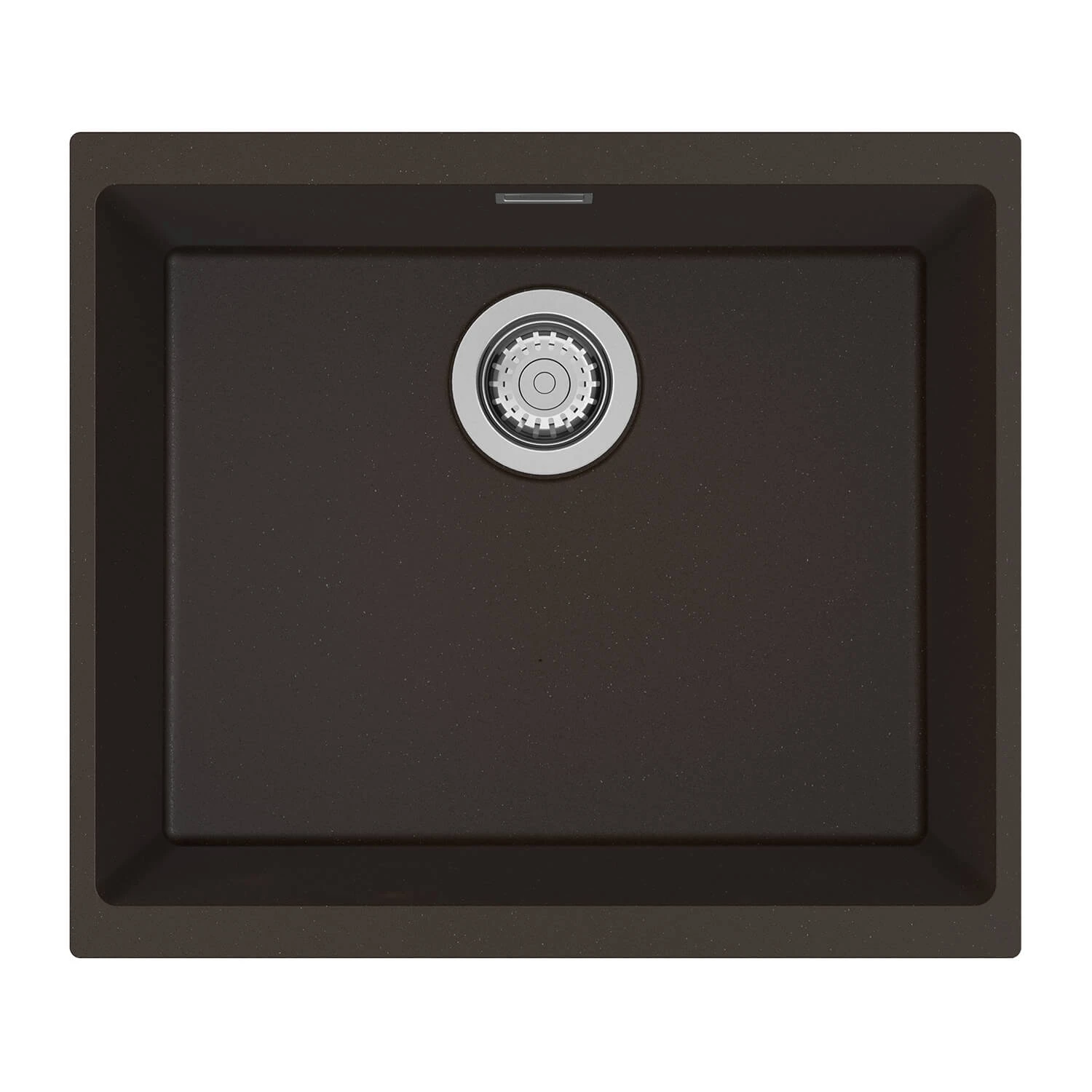 Clearwater Siena 1 Bowl Basalt Granite Composite Inset Or Undermount Kitchen Sink & Chrome Waste - 530 X 460mm 11 Clearwater Siena 1 Bowl Basalt Granite Composite Inset Or Undermount Kitchen Sink & Chrome Waste - 530 X 460mm - Image 9