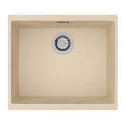 Clearwater Siena 1 Bowl Basalt Granite Composite Inset Or Undermount Kitchen Sink & Chrome Waste - 530 X 460mm 19 Clearwater Siena 1 Bowl Basalt Granite Composite Inset Or Undermount Kitchen Sink & Chrome Waste - 530 X 460mm -Vado Sale Store clearwater siena 500 moonstone sink cutout