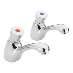 Sagittarius Contract Non Concussive Push Button Basin Taps