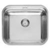 Reginox Colorado Comfort Single Bowl Stainless Steel Sink & Waste - 445 X 393mm 2 Reginox Colorado Comfort Single Bowl Stainless Steel Sink & Waste - 445 X 393mm -Vado Sale Store colorado comfort cutout