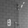 Butler & Rose Genevieve Concealed Thermostatic Shower Valve & Slide Rail Kit -Vado Sale Store corto traditional shower bundle lifestyle