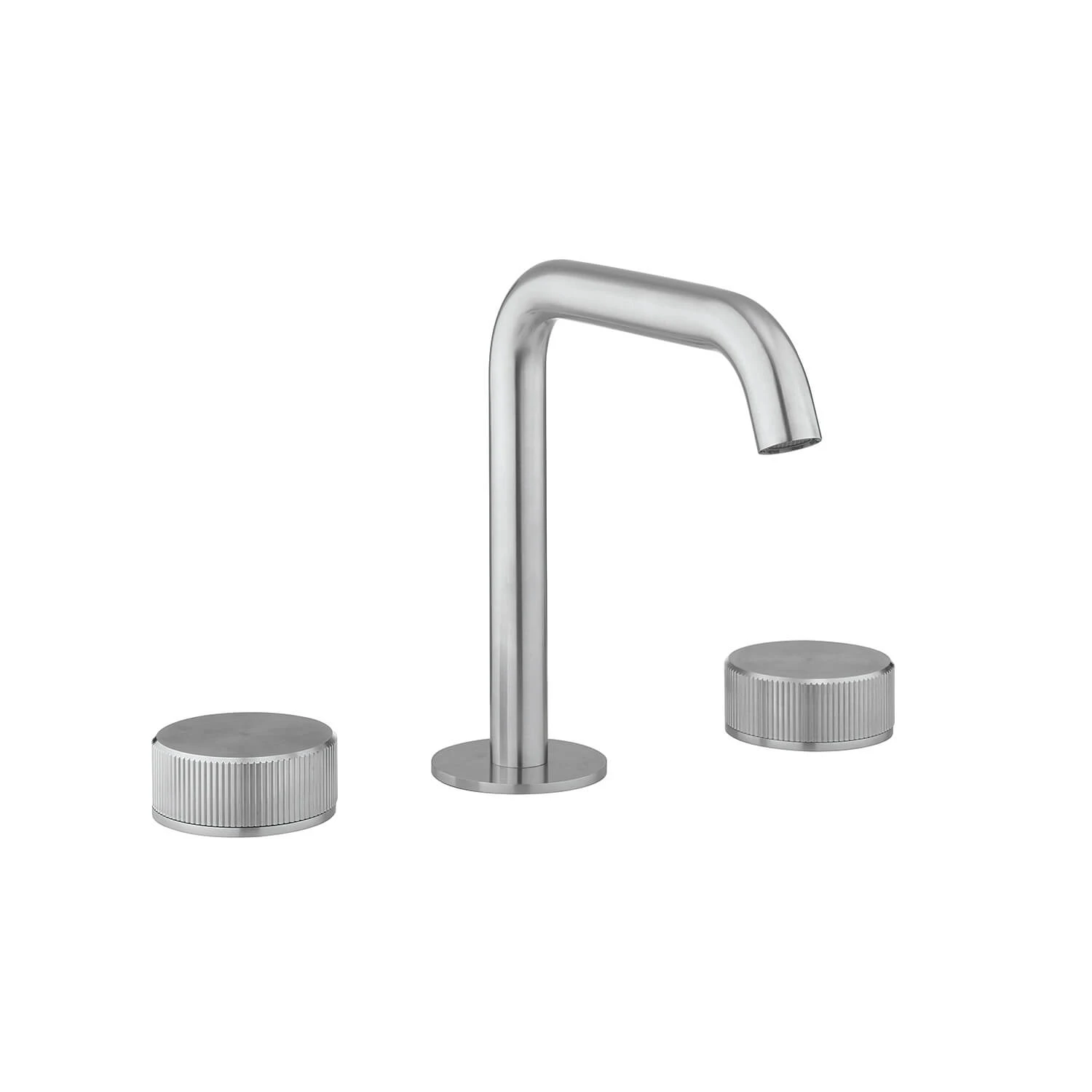 Crosswater 3ONE6 Stainless Steel 3 Hole Basin Mixer Tap 6 Crosswater 3ONE6 Stainless Steel 3 Hole Basin Mixer Tap - Image 4