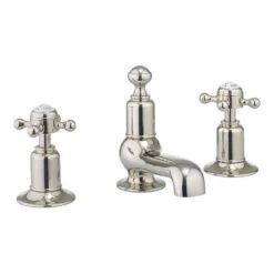 Crosswater Belgravia Crosshead 3 Hole Basin Mixer - Chrome 12 Crosswater Belgravia Crosshead 3 Hole Basin Mixer - Chrome -Vado Sale Store crosswater belgravia 3hole basin tap nickel