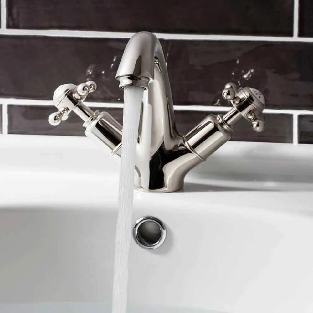 Crosswater Belgravia Crosshead High Neck Mono Basin Mixer - Chrome 7 Crosswater Belgravia Crosshead High Neck Mono Basin Mixer - Chrome - Image 5