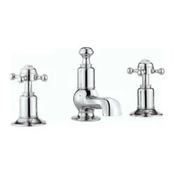 Crosswater Belgravia Crosshead 3 Hole Basin Mixer - Chrome 11 Crosswater Belgravia Crosshead 3 Hole Basin Mixer - Chrome -Vado Sale Store crosswater belgravia crosshead 3hole basin tap