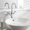 Crosswater Belgravia Crosshead Chrome Tall Monobloc Basin Mixer