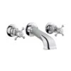 Crosswater Belgravia Crosshead Wall Mounted Bath Filler With Concealed Valves 2 Crosswater Belgravia Crosshead Wall Mounted Bath Filler With Concealed Valves -Vado Sale Store crosswater bl350wc bl0370wc main