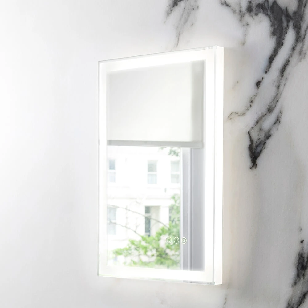 Crosswater Dune Steam Free LED Illuminated Mirror - 500 X 800mm 3 Crosswater Dune Steam Free LED Illuminated Mirror - 500 X 800mm