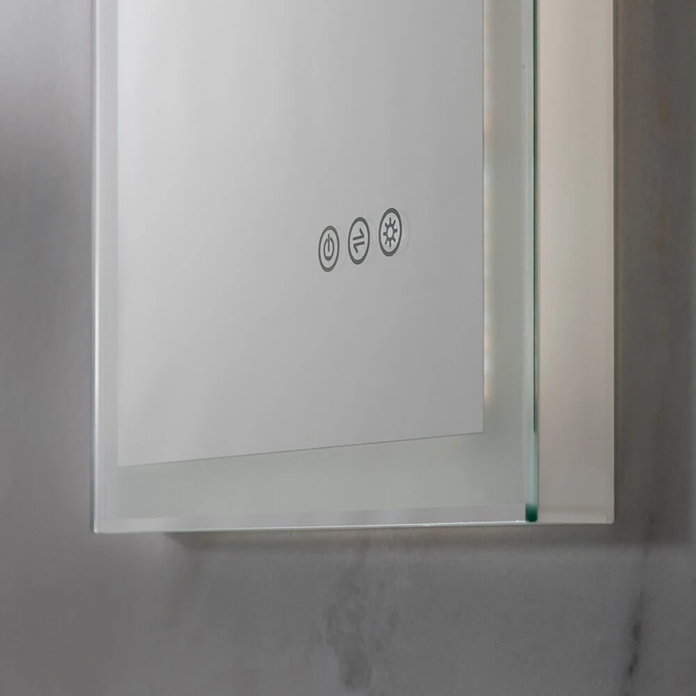 Crosswater Dune Steam Free LED Illuminated Mirror - 500 X 800mm 5 Crosswater Dune Steam Free LED Illuminated Mirror - 500 X 800mm - Image 3