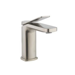 Crosswater Glide II Mono Basin Mixer Tap - Brushed Stainless Steel Effect -Vado Sale Store crosswater glide ii mono basin mixer brushed stainless steel cutout