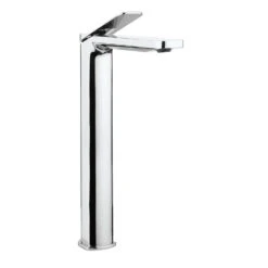 Crosswater Glide II Tall Basin Mixer Tap - Brushed Stainless Steel Effect -Vado Sale Store crosswater glide ii tall basin mixer chrome cutout