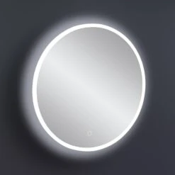 Crosswater Infinity Illuminated Mirror With Colour Change LED's - 600mm -Vado Sale Store crosswater infinity led illuminated mirror round