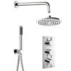 Crosswater MPRO 2 Outlet 3 Handle Shower Bundle - Chrome 1 Crosswater MPRO 2 Outlet 3 Handle Shower Bundle - Chrome -Vado Sale Store crosswater mpro 3 handle shower bundle chrome cutout