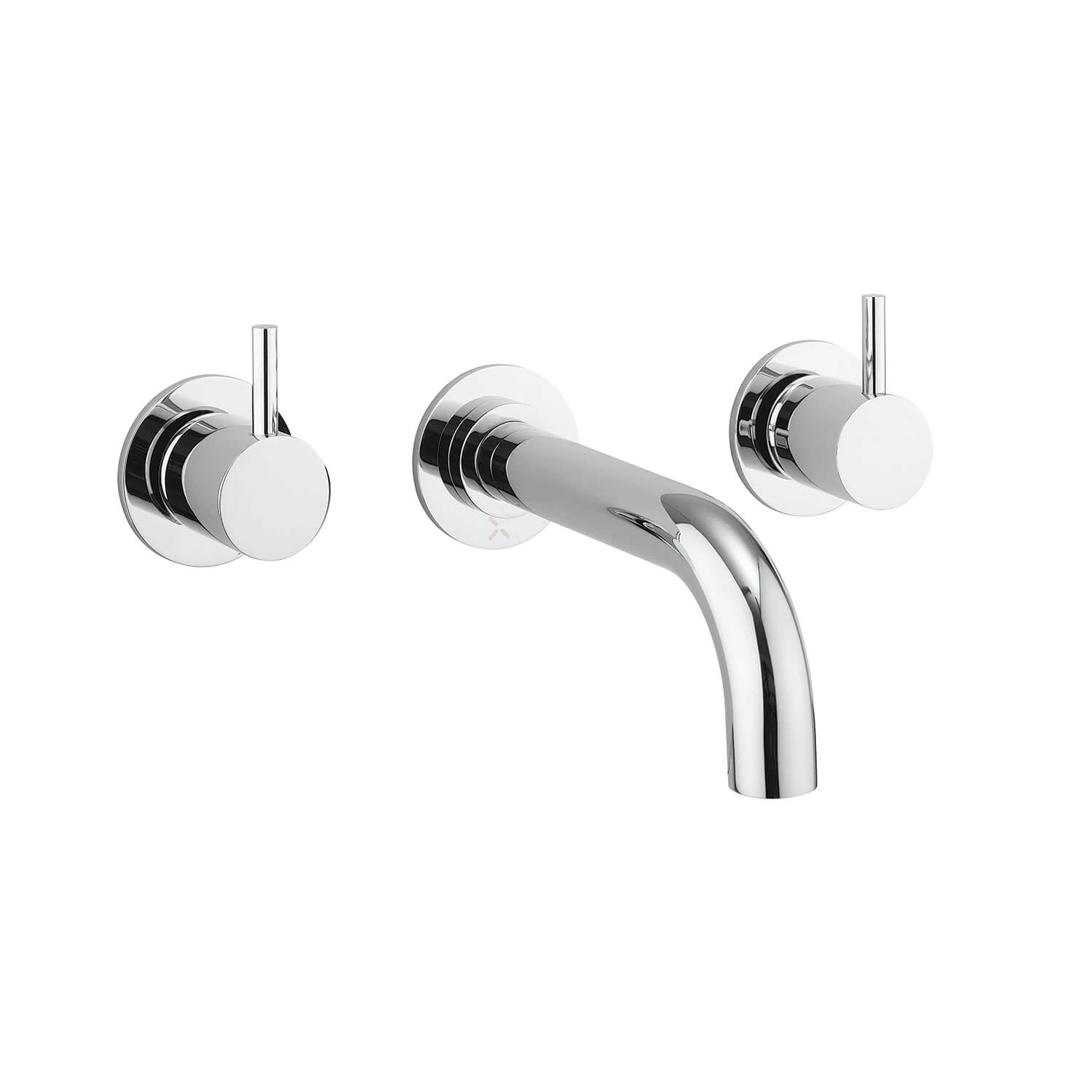 Crosswater MPRO 3 Hole Wall Mounted Bath Filler Tap - Slate 4 Crosswater MPRO 3 Hole Wall Mounted Bath Filler Tap - Slate - Image 2