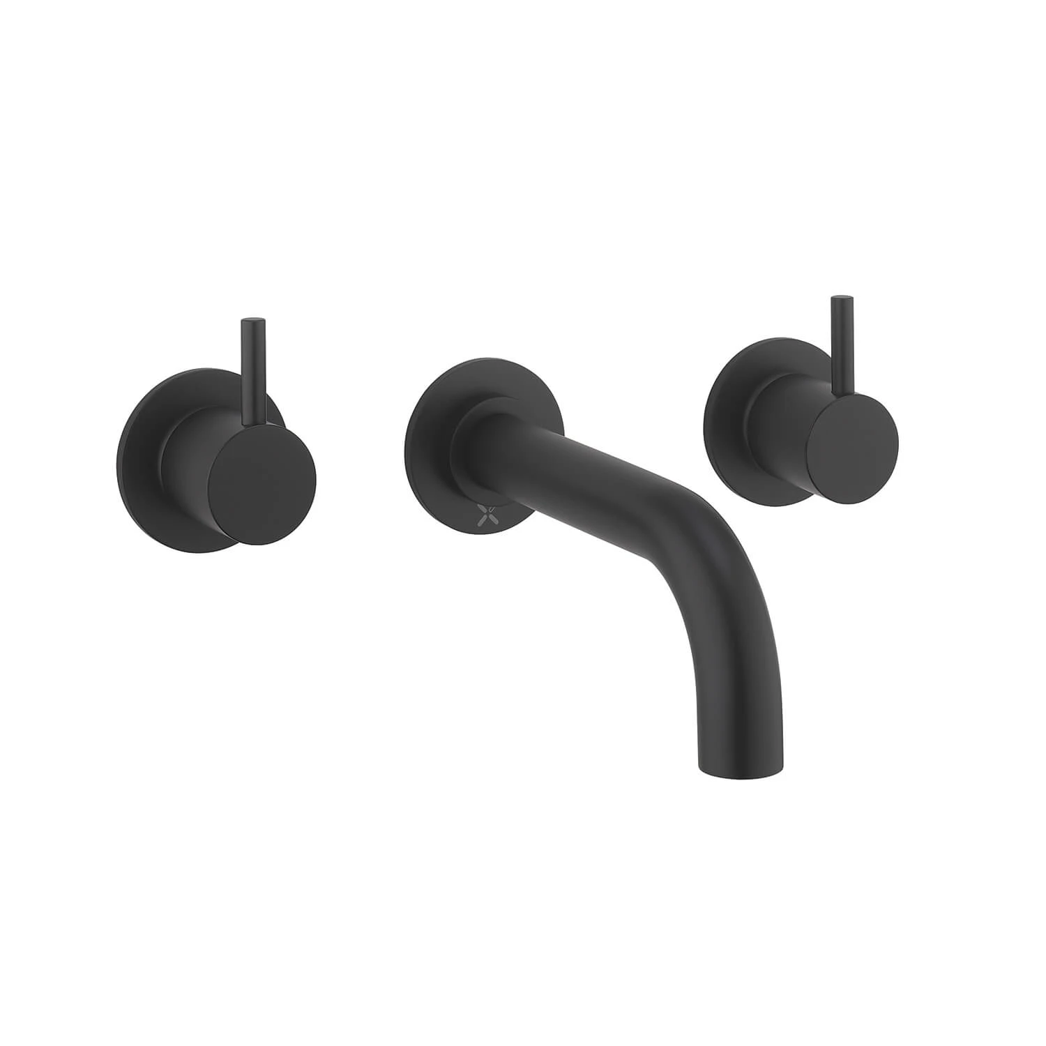 Crosswater MPRO 3 Hole Wall Mounted Bath Filler Tap - Slate 11 Crosswater MPRO 3 Hole Wall Mounted Bath Filler Tap - Slate - Image 9