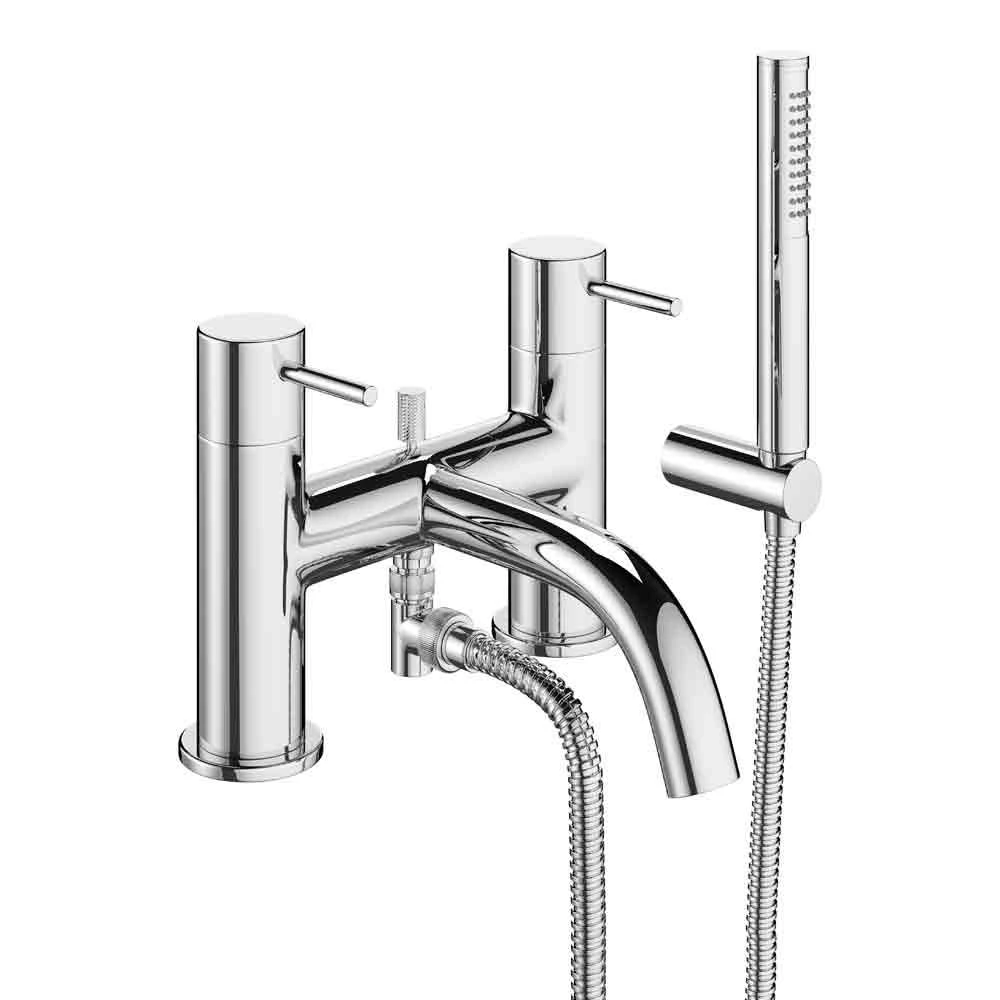 Crosswater MPRO Deck Mounted Bath Shower Mixer With Handset Kit 3 Crosswater MPRO Deck Mounted Bath Shower Mixer With Handset Kit