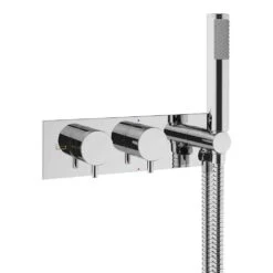 Crosswater MPRO 2 Outlet Concealed Thermostatic Bath Shower Valve - Slate -Vado Sale Store crosswater mpro concealed bath valve w shower kit
