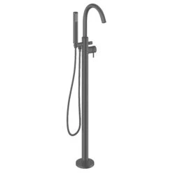 Crosswater MPRO Floorstanding Bath And Shower Mixer With Shower Kit - Brushed Stainless Steel 15 Crosswater MPRO Floorstanding Bath And Shower Mixer With Shower Kit - Brushed Stainless Steel -Vado Sale Store crosswater mpro floorstanding bath mixer slate cutout