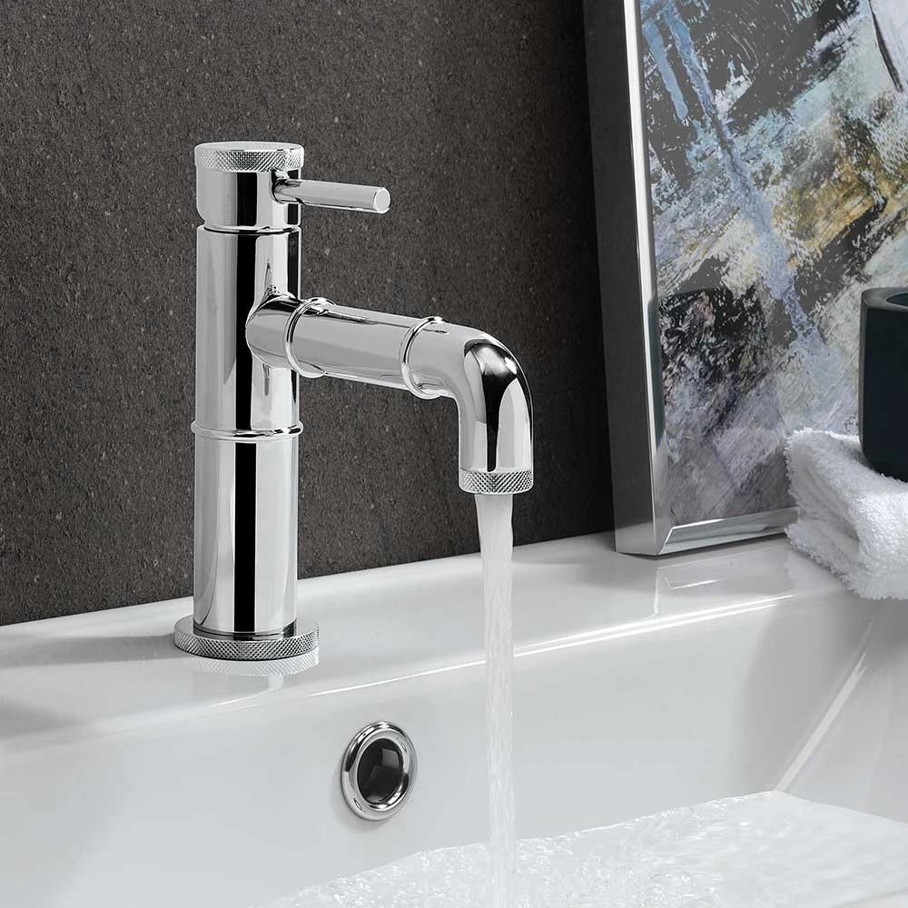 Crosswater MPRO Industrial Basin Mixer Tap - Chrome 5 Crosswater MPRO Industrial Basin Mixer Tap - Chrome - Image 3