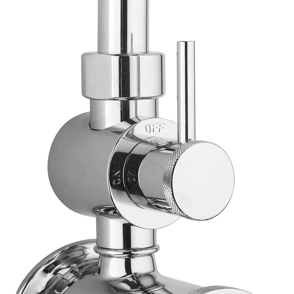 Crosswater MPRO Industrial Multifunction Thermostatic Shower Valve & Rigid Riser Kit - Chrome 6 Crosswater MPRO Industrial Multifunction Thermostatic Shower Valve & Rigid Riser Kit - Chrome - Image 4