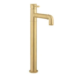 Crosswater MPRO Industrial Tall Basin Mixer Tap - Chrome -Vado Sale Store crosswater mpro industrial unlacquered brushed brass tall basin mixer tap cutout