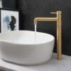 Crosswater MPRO Industrial Tall Basin Mixer Tap - Chrome -Vado Sale Store crosswater mpro industrial unlacquered brushed brass tall basin mixer tap lifestyle