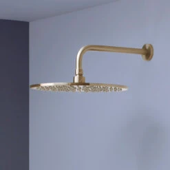 Crosswater MPRO 2 Outlet 2 Handle Shower Bundle - Brushed Brass -Vado Sale Store crosswater mpro shower bundle shower head and arm brushed brass