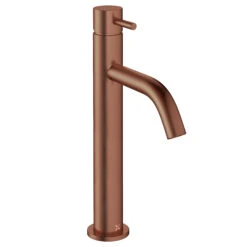 Crosswater MPRO Basin Tall Mixer Tap - Matt White -Vado Sale Store crosswater mpro tall basin mixer bronze cutout