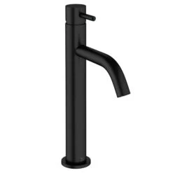 Crosswater MPRO Basin Tall Mixer Tap - Matt White -Vado Sale Store crosswater mpro tall basin mixer matt black cutout