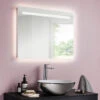 Crosswater Radiance Ambient Lit Mirror - 600 X 800mm 2 Crosswater Radiance Ambient Lit Mirror - 600 X 800mm -Vado Sale Store crosswater radiance illuminated mirrors mea6080