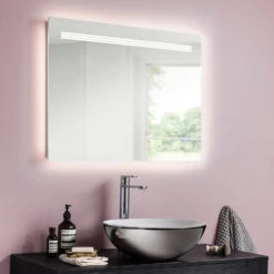 Crosswater Radiance Ambient Lit Mirror - 600 X 800mm