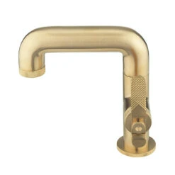 Crosswater Union WRAS Approved Mono Basin Mixer Tap - Brushed Brass 9 Crosswater Union WRAS Approved Mono Basin Mixer Tap - Brushed Brass -Vado Sale Store crosswater union brushed brass basin tap cutout 2