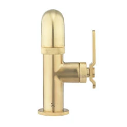 Crosswater Union WRAS Approved Mono Basin Mixer Tap - Brushed Brass 10 Crosswater Union WRAS Approved Mono Basin Mixer Tap - Brushed Brass -Vado Sale Store crosswater union brushed brass basin tap cutout 3