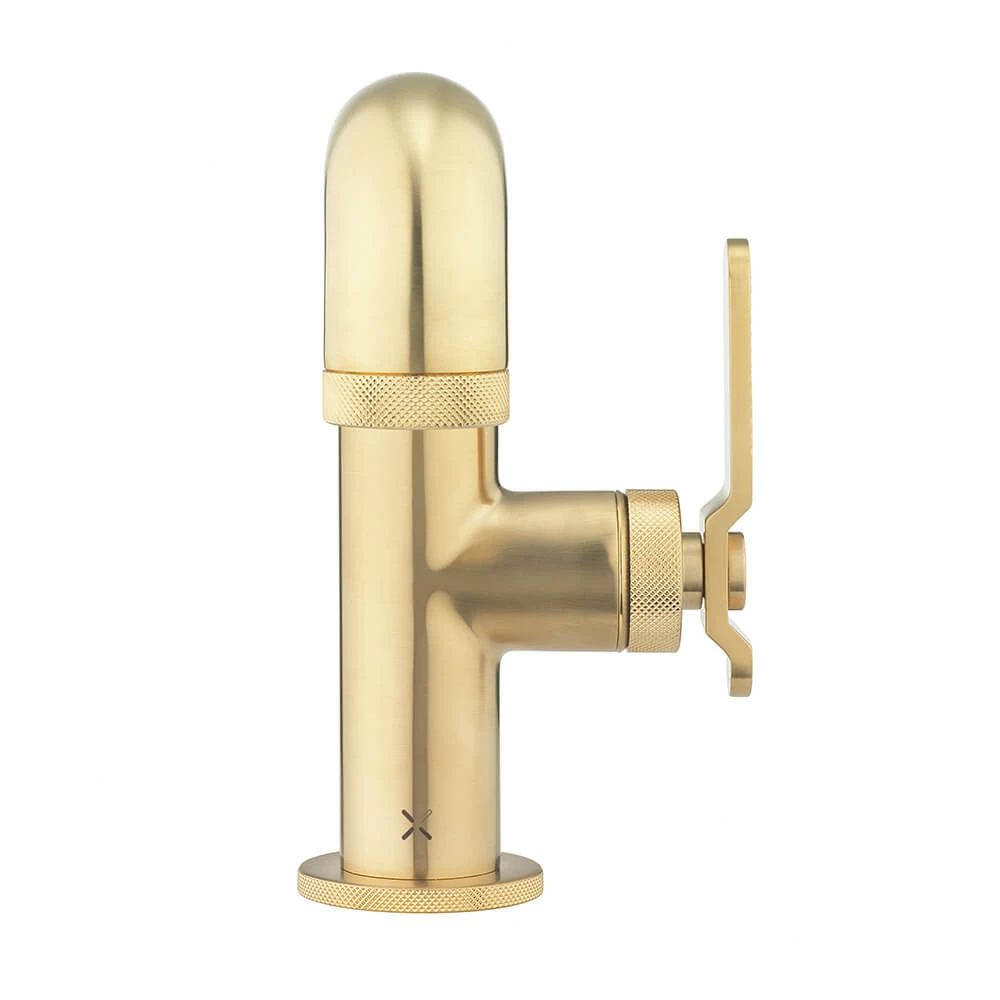 Crosswater Union WRAS Approved Mono Basin Mixer Tap - Brushed Brass 6 Crosswater Union WRAS Approved Mono Basin Mixer Tap - Brushed Brass - Image 4