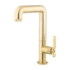 Crosswater Union Tall Basin Mixer Tap - Brushed Brass -Vado Sale Store crosswater union brushed brass tall basin tap cutout