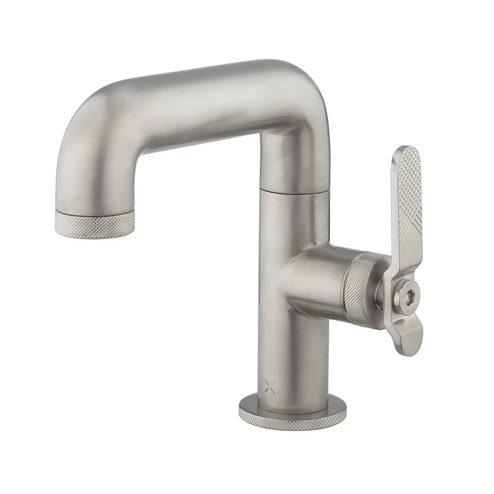Crosswater Union WRAS Approved Mono Basin Mixer Tap - Brushed Nickel 4 Crosswater Union WRAS Approved Mono Basin Mixer Tap - Brushed Nickel - Image 2