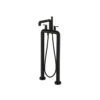 Crosswater Union Freestanding Matt Black Bath Shower Mixer With Lever Handles And Floor Plate 2 Crosswater Union Freestanding Matt Black Bath Shower Mixer With Lever Handles And Floor Plate -Vado Sale Store crosswater union matt black freestanding bath shower mixer levers cutout