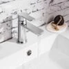 Crosswater Wisp Monobloc Basin Tap - Matt Black