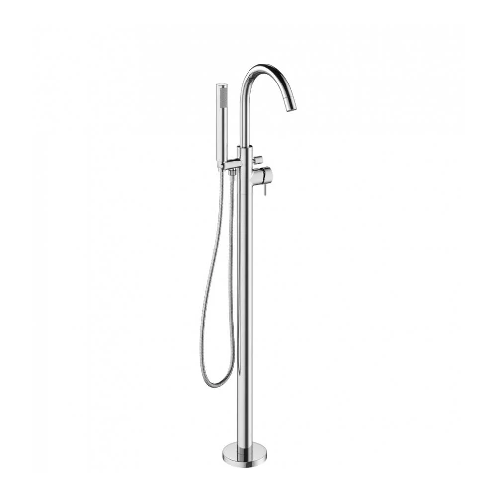 Crosswater MPRO Floorstanding Bath And Shower Mixer With Shower Kit - Brushed Stainless Steel 5 Crosswater MPRO Floorstanding Bath And Shower Mixer With Shower Kit - Brushed Stainless Steel - Image 3