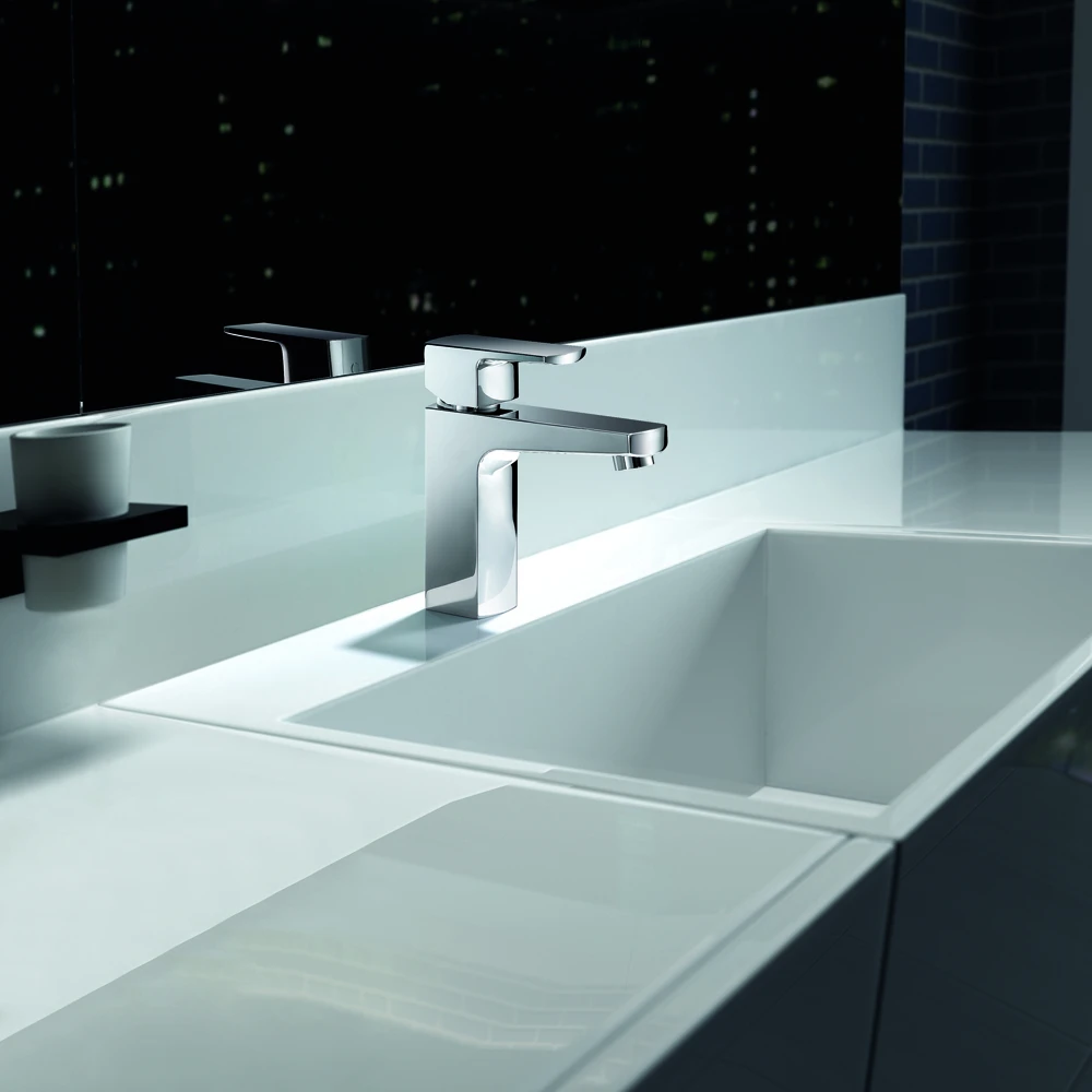 Flova Dekka Mono Basin Mixer With Clicker Waste 4 Flova Dekka Mono Basin Mixer With Clicker Waste - Image 2