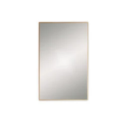 Origins Living Docklands Rectangular Mirror 800x500mm - Brushed Brass -Vado Sale Store dockland015