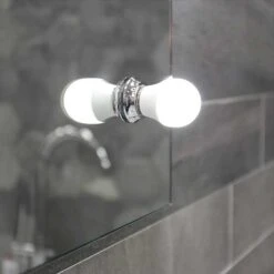 Marilyn Hollywood LED Mirror With Demister Pad & Dimmer Switch - W1200mm -Vado Sale Store drench marilyn hollywood led mirror frontlight